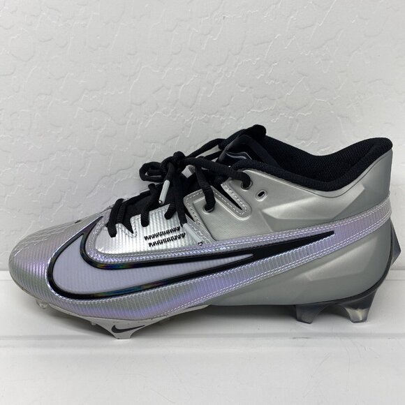 Nike Vapor Edge Elite 360 Football Cleats Men\'s Size 10 Grey Black DA5457-002 main image 5
